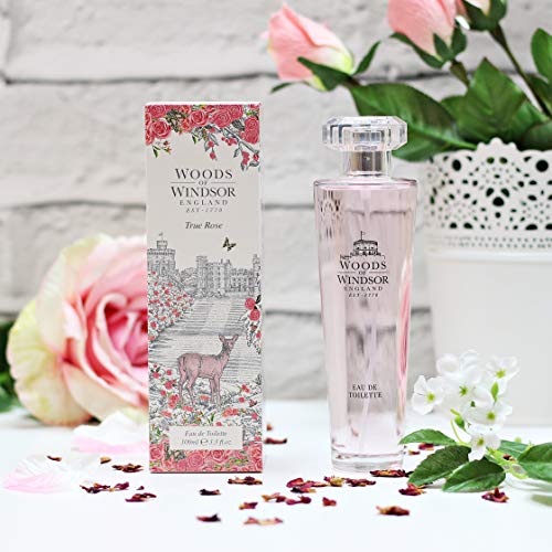 Woods of Windsor True Rose Eau de Toilette 100ml Spray - Perfume & Cologne at MyPerfumeShop by Woods of Windsor