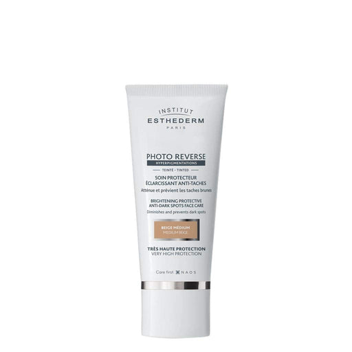 Institut Esthederm Photo Reverse Tinted Anti-Dark Spots Very High Protection Face Cream 50ml - Medium Beige - Skincare at MyPerfumeShop by Institut Esthederm