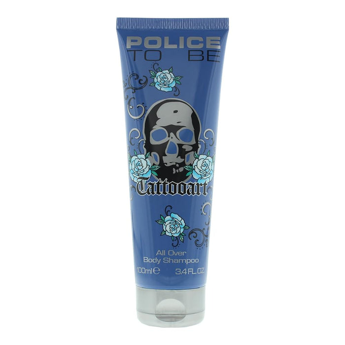 Police To Be Tattooart All Over Body Shampoo 100ml - 3-in-1 Shampoo, Conditioner & Body Wash at MyPerfumeShop by Police