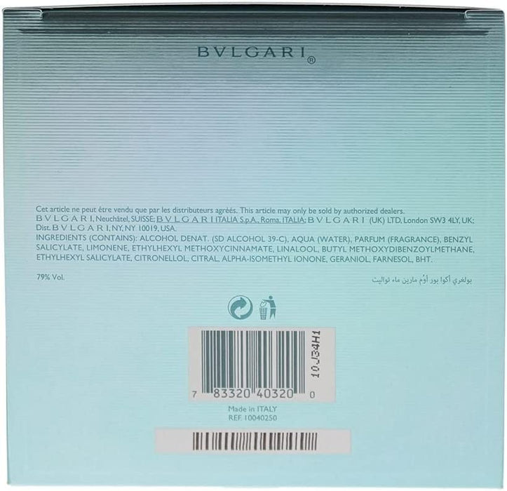 Bulgari Aqva Pour Homme Marine Eau de Toilette 100ml - Eau de Toilette at MyPerfumeShop by Bulgari