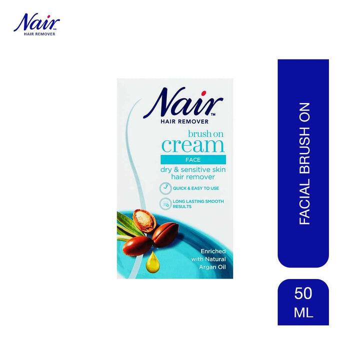 Nair Facial Brush On - 50ml - Hair Removal at MyPerfumeShop by Nair