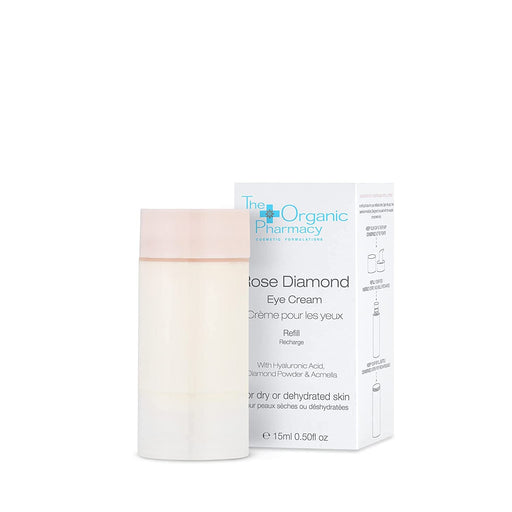 The Organic Pharmacy Rose Diamond Eye Cream 15ml Refill - Creams at MyPerfumeShop by The Organic Pharmacy