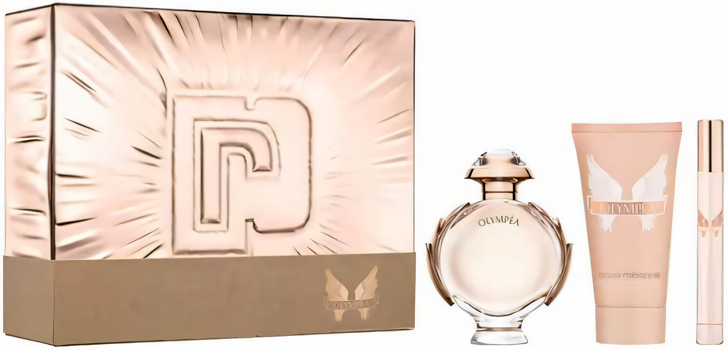 Paco Rabanne Olympéa 3 Piece EDP Gift Set - Gift Set at MyPerfumeShop by Paco Rabanne