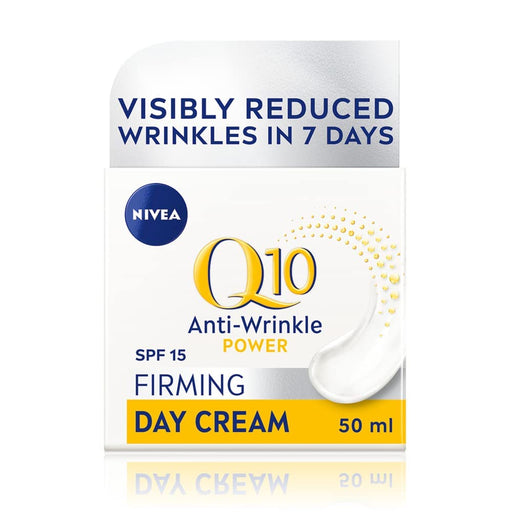 NIVEA Q10 Power Anti-Wrinkle + Firming Day Cream  - 50ml - Regime Skin Care at MyPerfumeShop by Nivea