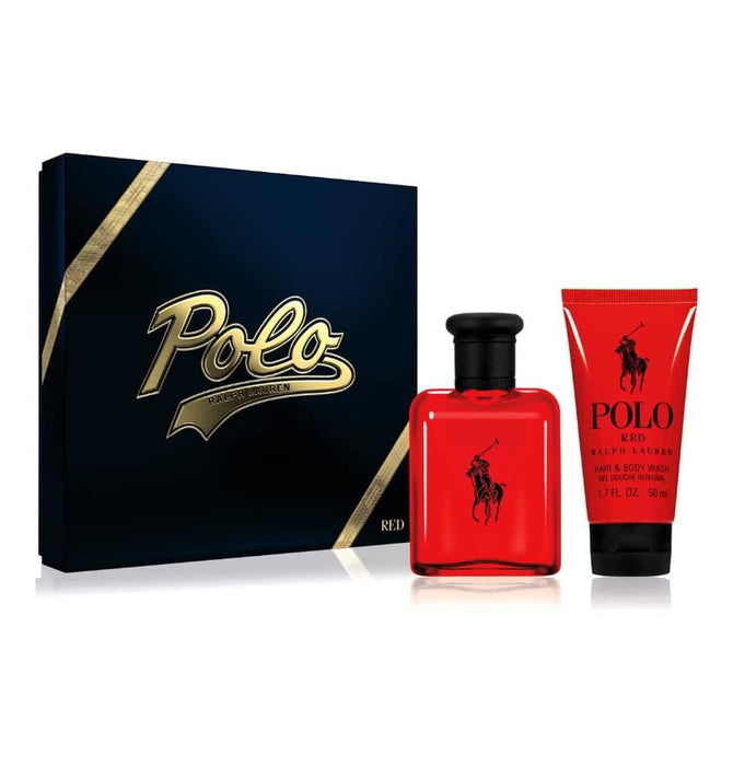 Ralph Lauren Polo Red 75ml EDT Spray + 50ml SG Set - Personal Fragrance at MyPerfumeShop by Ralph Lauren