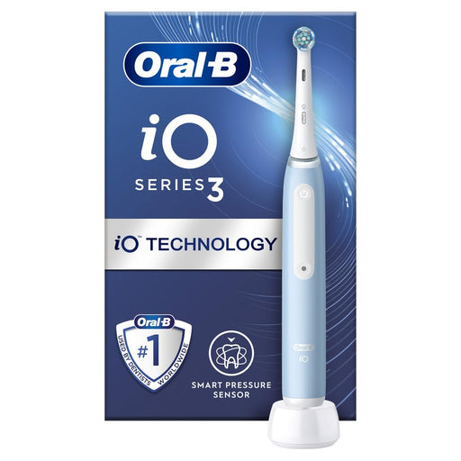 Oral-B iO3 Ice Blue Ultimate Clean Toothbrush - Rotating at MyPerfumeShop by Oral-B