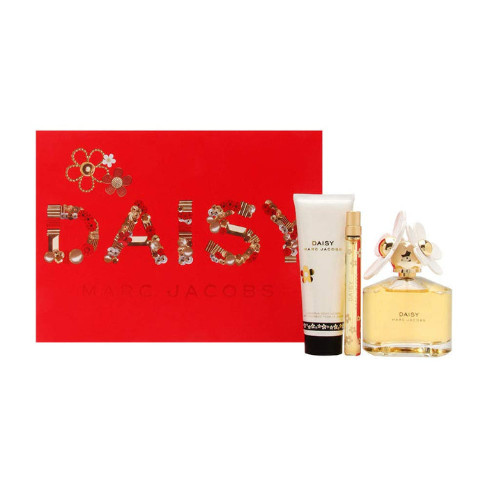 Marc Jacobs Daisy Gift Set 100ml EDT + 75ml Body Lotion + 10ml EDT - Beauty at MyPerfumeShop by Marc Jacobs