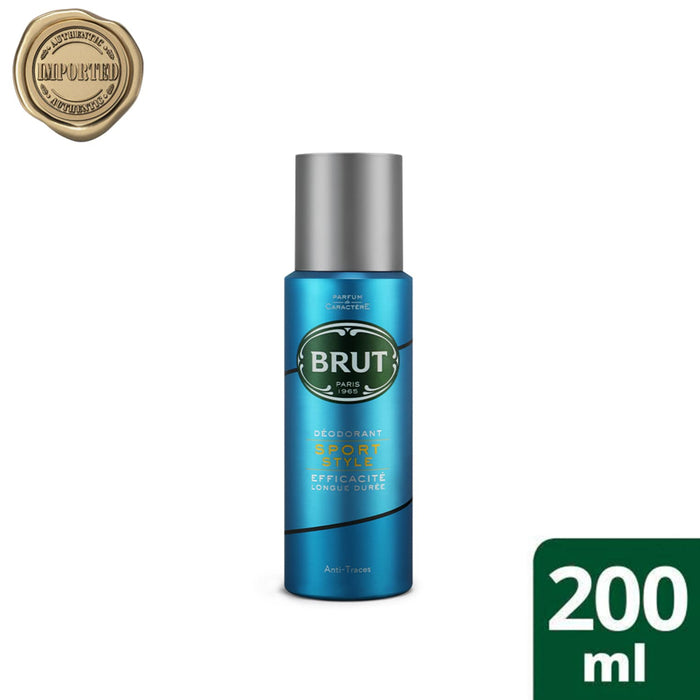 Brut Sport Deodorant 200ml - original at MyPerfumeShop by Brut