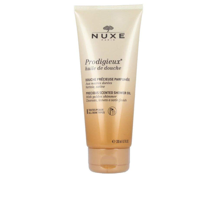 Nuxe Prodigieux Shower Oil 200ml All Skin Types - Shower Gels at MyPerfumeShop by Nuxe