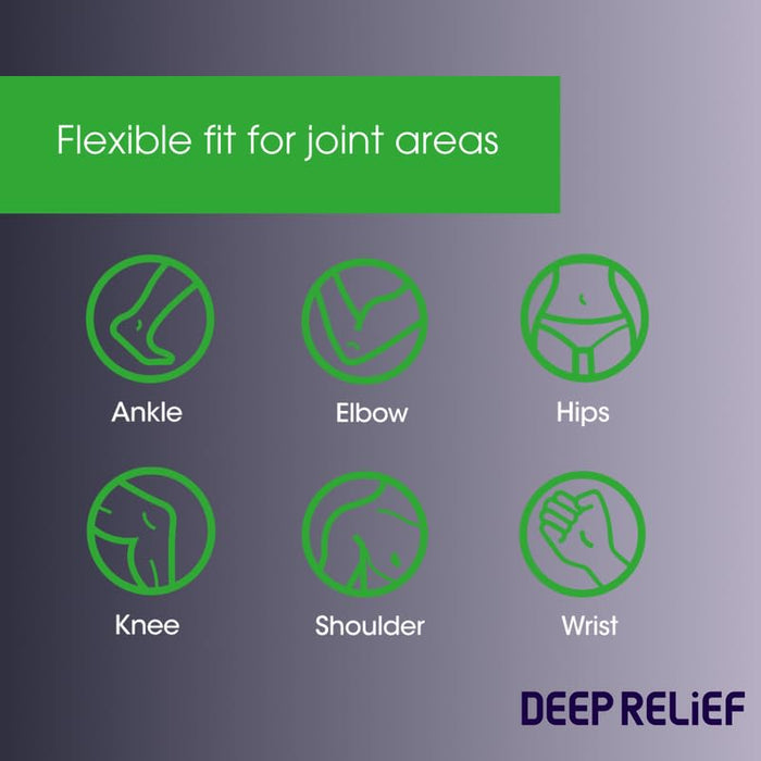 Deep Relief Actiflex Patch x 4 - Pain Relief Topical at MyPerfumeShop by Mentholatum