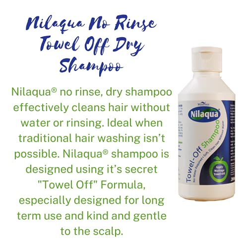 Nilaqua Towel Off No Rinse Shampoo 200ml - Shampoo at MyPerfumeShop by Nilaqua