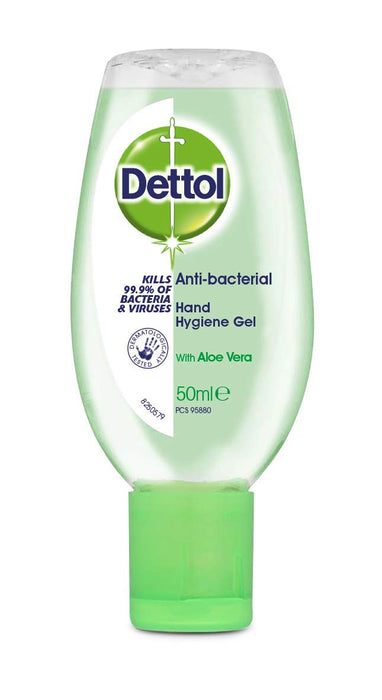 Dettol Anti-Bacterial Hand Gel Aloe Vera - 50ml - Handwash/Soap at MyPerfumeShop by Dettol