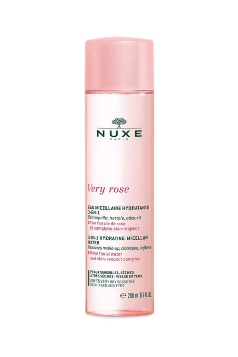 Nuxe Very Rose All Skin Types Micellar Water 200m - Cosmetics at MyPerfumeShop by Nuxe