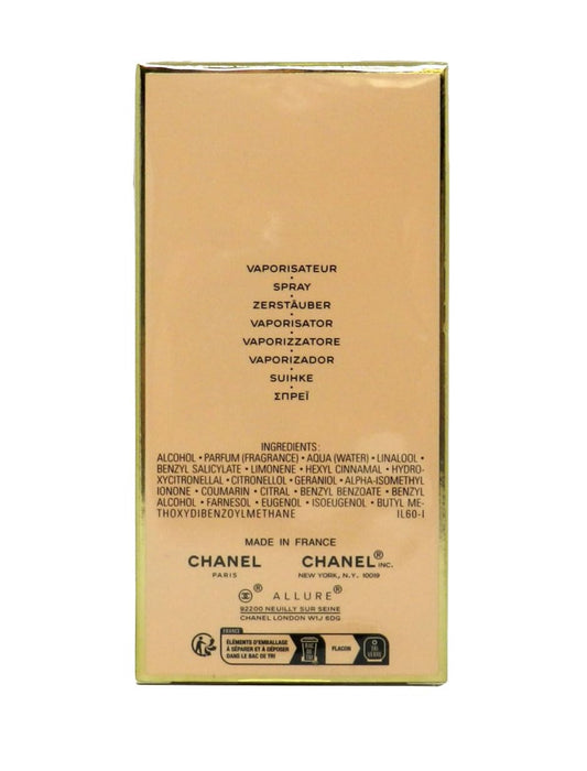 Chanel Allure Eau De Toilette 50ml - Eau de Toilette at MyPerfumeShop by Chanel