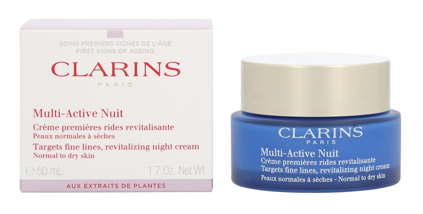 Clarins Multi-Active Night Comfort Cream - Normal to Dry Skin 50ml - Skincare at MyPerfumeShop by Clarins