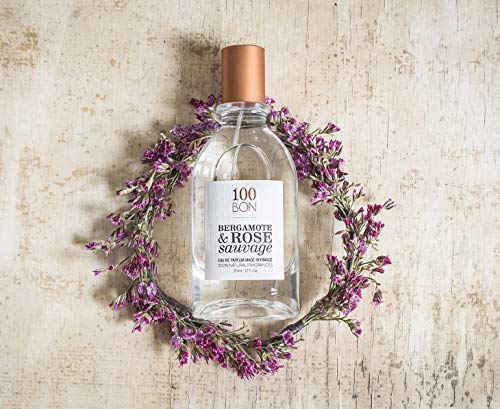 100 Bon Bergamote & Rose Sauvage Refillable Eau de Parfum 50ml Spray - Perfume & Cologne at MyPerfumeShop by 100 Bon