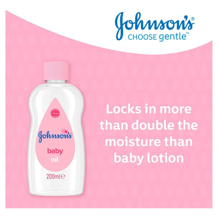 Johnson's Baby Oil - 200ml - Skin Care at MyPerfumeShop by Johnson's Baby