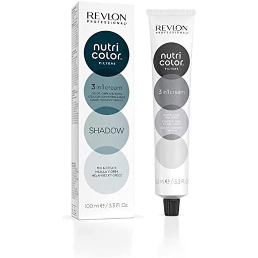 Revlon Nutri Color Filters 3 in 1 Cream Hair Colourant 100ml - Shadow - Permanent Colour at MyPerfumeShop by Revlon