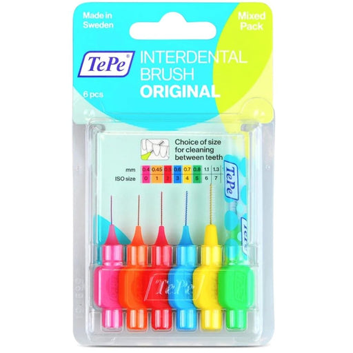 TePe Interdental Brushes Mixed x 6 - Gum Care at MyPerfumeShop by Tepe