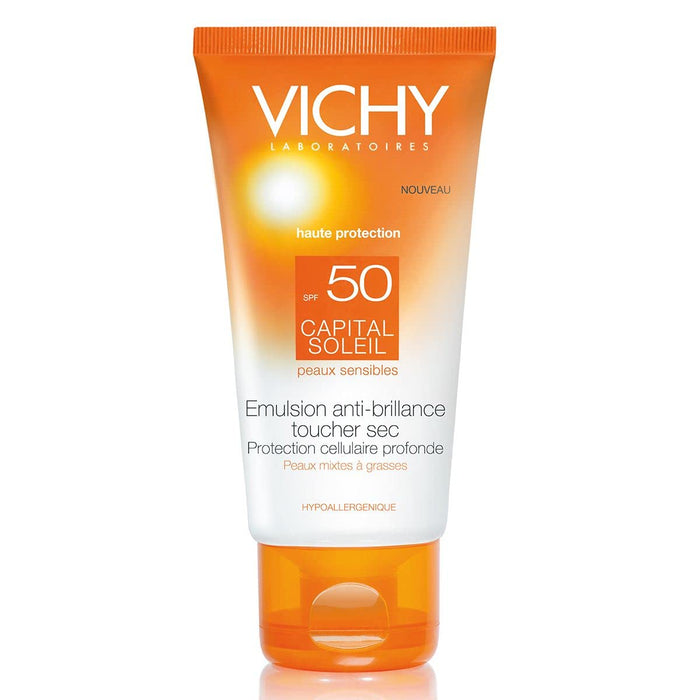 Vichy Ideal Soleil Mattifying Face Fluid Dry Touch SPF50+ 50ml - Beauty at MyPerfumeShop by Vichy