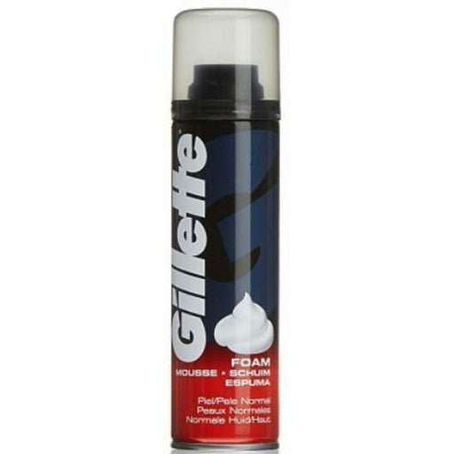 Gillette Regular Shaving Foam - 200ml - Shaving Soap/Foam/Gel at MyPerfumeShop by Gillette