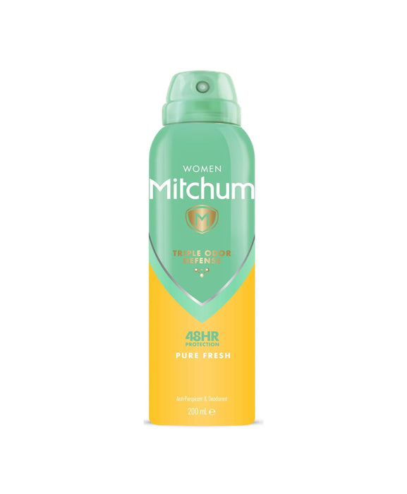 Mitchum Women Pure Fresh Deodorant Spray 200ml - Bath & Body at MyPerfumeShop by Mitchum