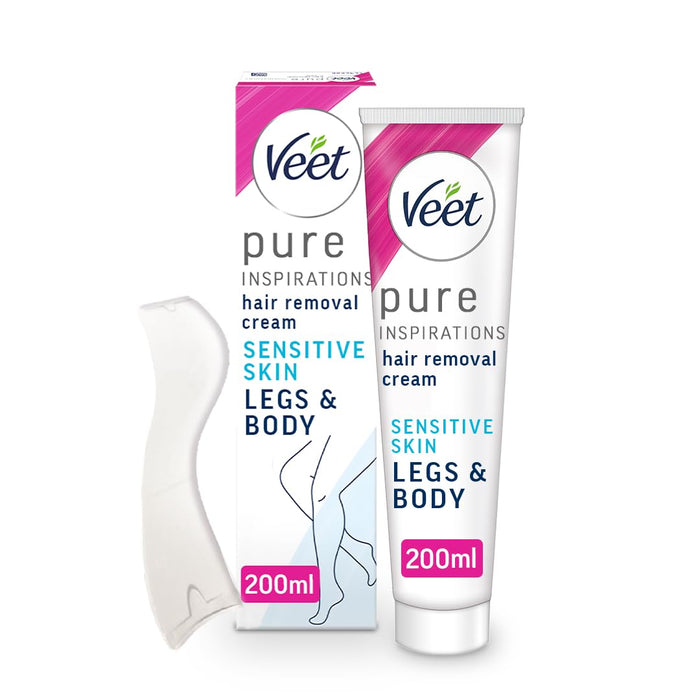 Veet Pure Inspirations Hair Removal Cream Sensitive - 200ml - Hair Removal at MyPerfumeShop by Veet