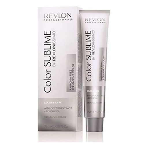 Revlon Color Sublime 7.41 Medium Copper Ash Blonde Hair Colour 75ml - HAIR COLOUR at MyPerfumeShop by REVLON