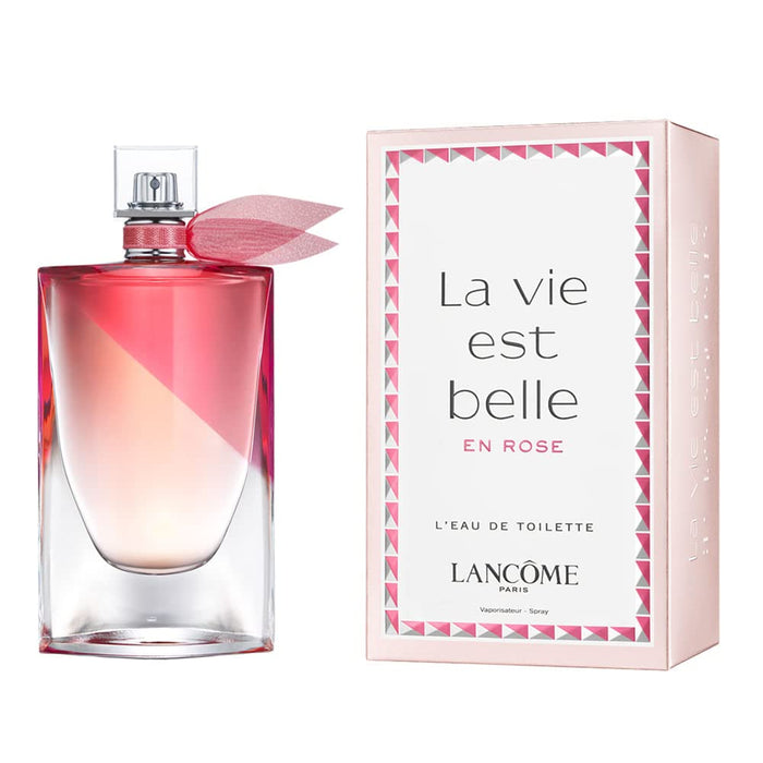 Lancôme La Vie Est Belle En Rose Eau de Toilette 100ml Spray - Eau de Toilette at MyPerfumeShop by Lancôme