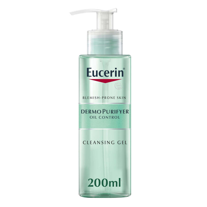 Eucerin Dermo Purifyer Oil Control Cleansing Gel - 200ml - Creams & Lotions at MyPerfumeShop by Eucerin