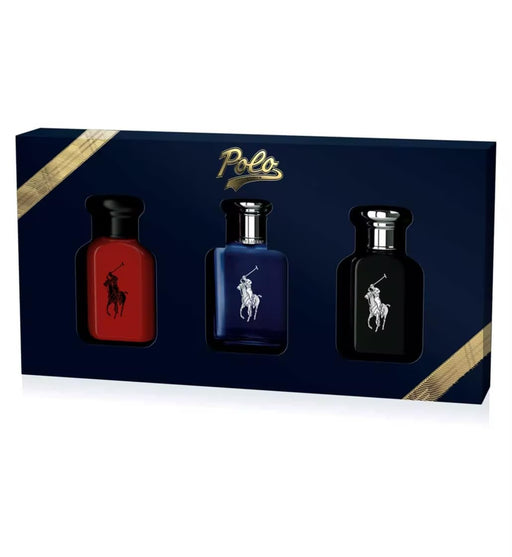 Ralph Lauren World of Polo 3 x 40 ml Eau de Toilette Men's Set - Mens Giftsets at MyPerfumeShop by Ralph Lauren