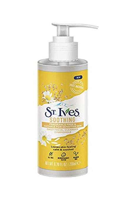 St. Ives Soothing Chamomile Face Wash 200ml - Facial Cleansers at MyPerfumeShop by St. Ives