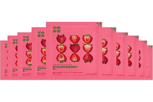 Holika Holika Pure Essence Mask Sheet 20ml - Strawberry - Skincare at MyPerfumeShop by Holika Holika