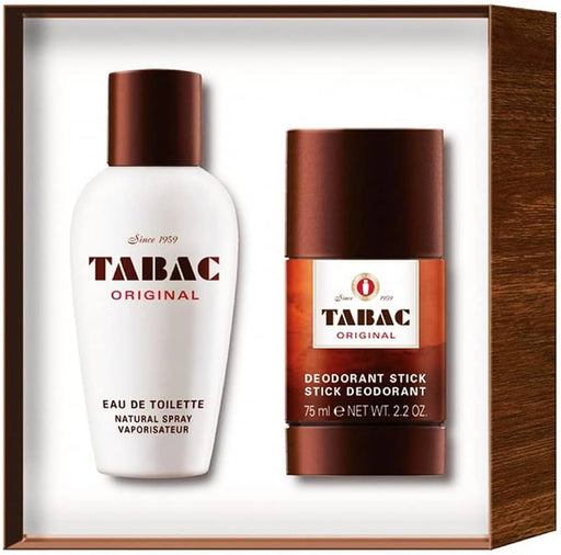 Tabac Original 2 Piece Gift Set: Eau De Toilette 100ml - Deodorant Stick 75ml - Gift Set at MyPerfumeShop by Tabac