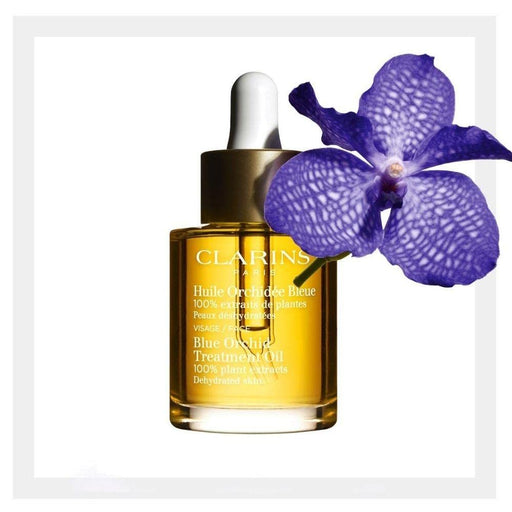 Clarins Blue Orchid Face Treatment Oil 30ml - Face Moisturisers at MyPerfumeShop by Clarins