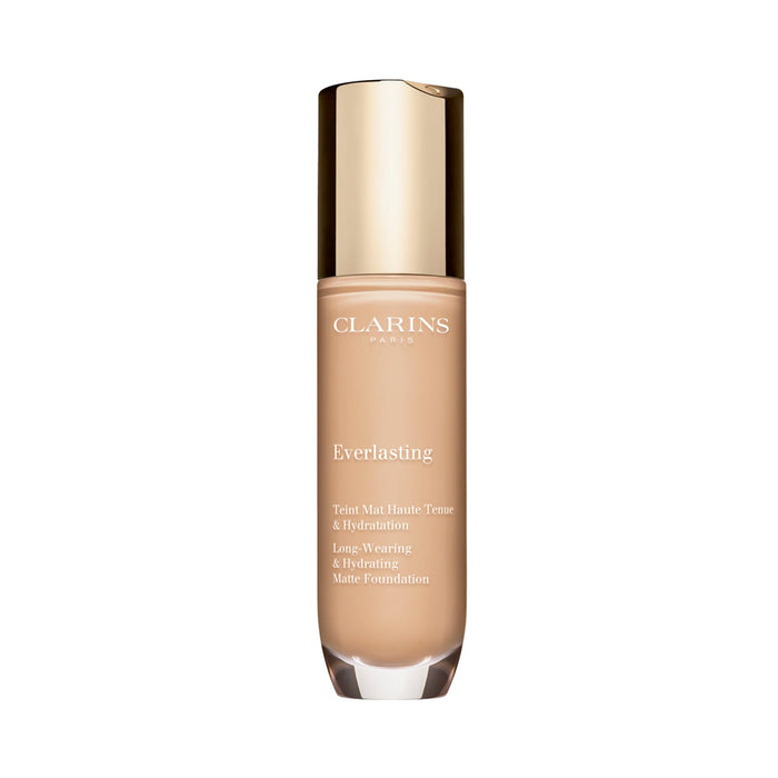 Clarins Everlasting Long Wearing  Hydrating 105N Nude Matte Foundation 30ml - Foundation at MyPerfumeShop by Clarins