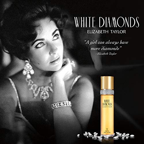 Elizabeth Taylor White Diamonds Eau De Toilette 50 ml - Eau de Toilette at MyPerfumeShop by Elizabeth Taylor