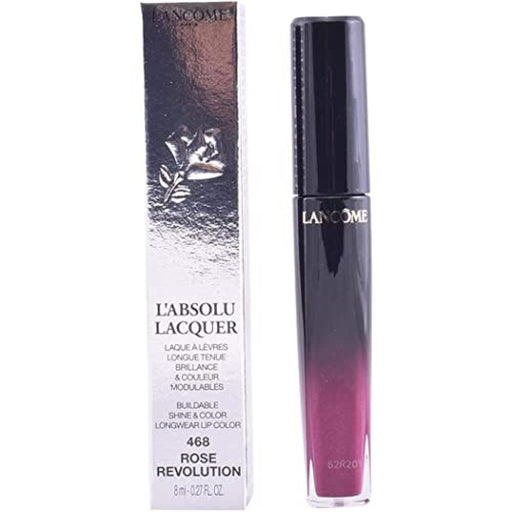 Lancôme L'absolu Lacquer No.468 Rose Revolution Lip Colour 8ml - Lip Glosses at MyPerfumeShop by Lanc?me