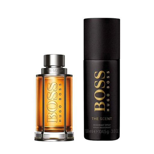 Hugo Boss Boss The Scent Gift Set 50ml EDT + 150ml Deodorant Spray - Fragrance at MyPerfumeShop by Hugo Boss