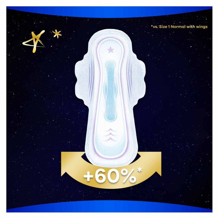 Always Ultra Sanitary Towels Secure Night S4 Wings x 8 - Sanitary Towels at MyPerfumeShop by Always