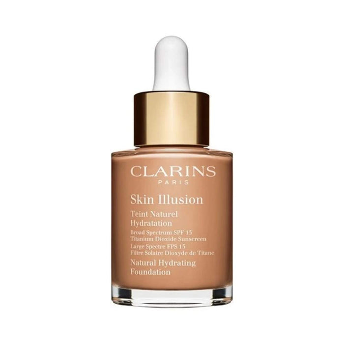 Clarins Skin Illusion Natural Hydrating Foundation SPF15 30ml - 108.5 Cashew - Foundation at MyPerfumeShop by Clarins