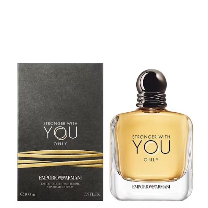 Giorgio Armani Emporio Armani Stronger With You Only Eau de Toilette 100ml Spray - Fragrance at MyPerfumeShop by Giorgio Armani