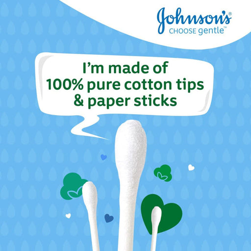 Johnson's Baby Cotton Buds - Cotton Wool. Tissues. Wipes at MyPerfumeShop by Johnson & Johnson