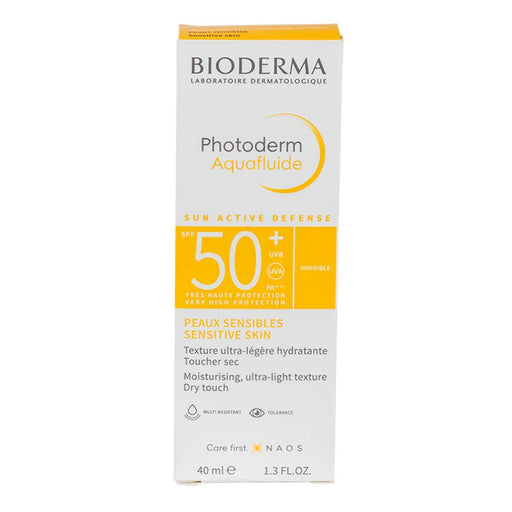 Bioderma Photoderm Aquafluide Sun Active Defense SPF50+ 40ml - Sensitive Skin - Beauty at MyPerfumeShop by Bioderma