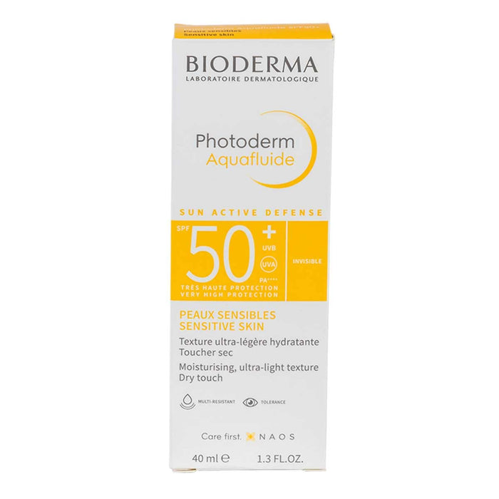 Bioderma Photoderm Aquafluide Sun Active Defense SPF50+ 40ml - Sensitive Skin - Beauty at MyPerfumeShop by Bioderma