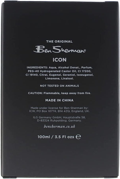 Ben Sherman Icon Eau de Parfum 100ml Spray - Eau De Parfum at MyPerfumeShop by Ben Sherman