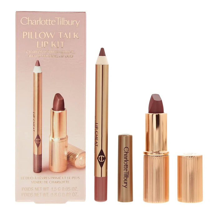 Charlotte Tilbury Pillow Talk Lip Kit 0.8g Lip Liner + 1.5g Lipstick - Lip Stick at MyPerfumeShop by Charlotte Tilbury