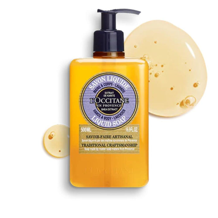 L'Occitane Shea Lavender Liquid Soap 500ml - Soap at MyPerfumeShop by L'Occitane