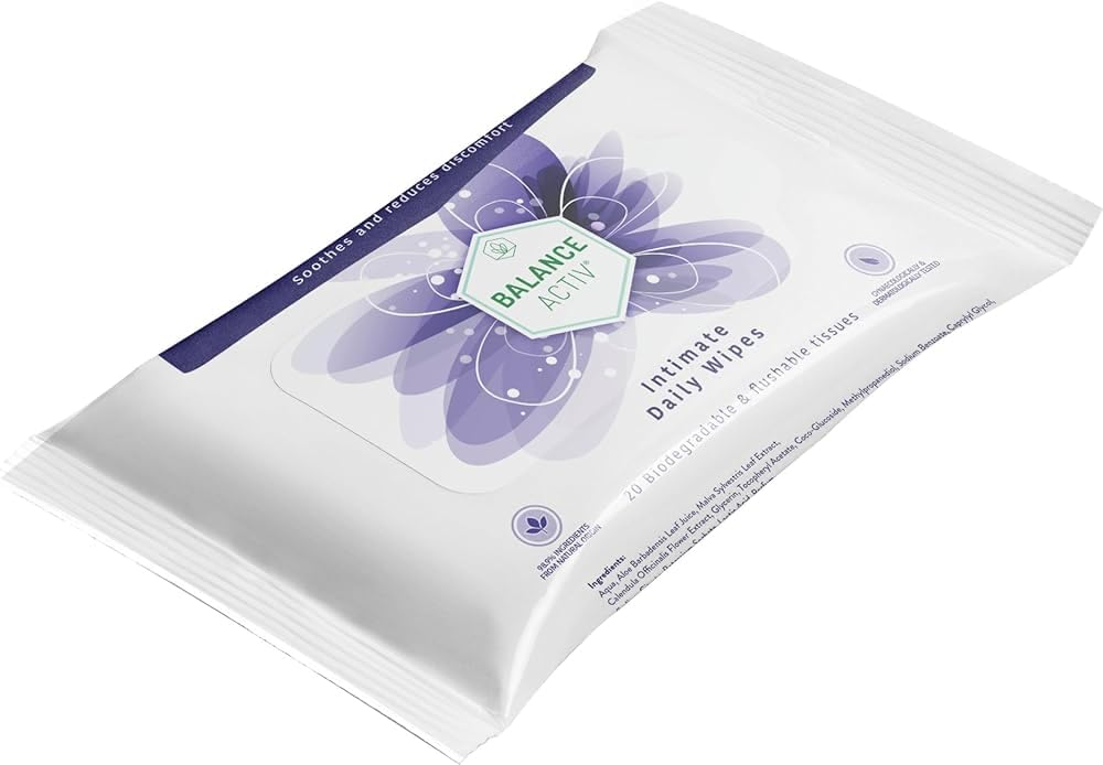 Balance Activ Intimate Daily Wipes x 20 - Feminine Hygiene at MyPerfumeShop by Balance Activ