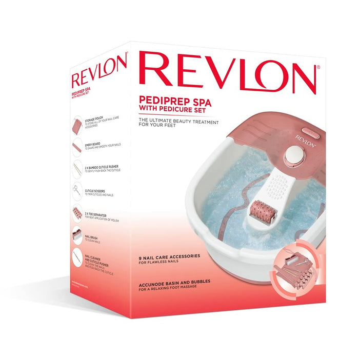 Revlon Pediprep Foot Spa And Pedicure Set - Manicure & Pedicure Sets at MyPerfumeShop by Revlon